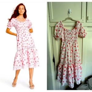 Loveshackfancy x Target Cosette tiered dress size XXS